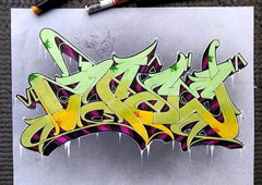 Graffiti Sketch - Photo by Aderone