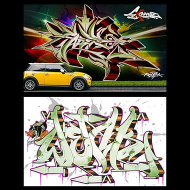 Graffiti Wall - Photo by Aderone