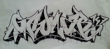 Graffiti Sketch - Photo by Aderone - Ader, Ader, one