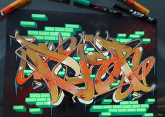 Graffiti Sketch - Photo by Aderone