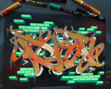 Graffiti Sketch - Photo by Aderone