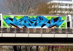 Graffiti Train - Photo by Aderone