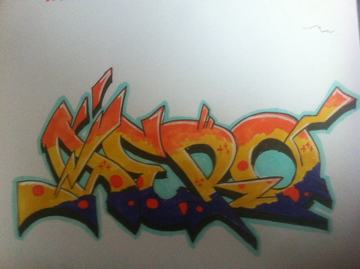 Graffiti Sketch - Photo by Aero