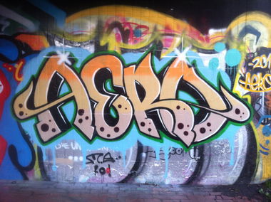 Graffiti Wall - Photo by Aero