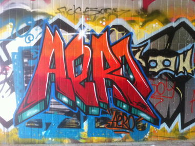 Graffiti Wall - Photo by Aero