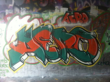 Graffiti Wall - Photo by Aero