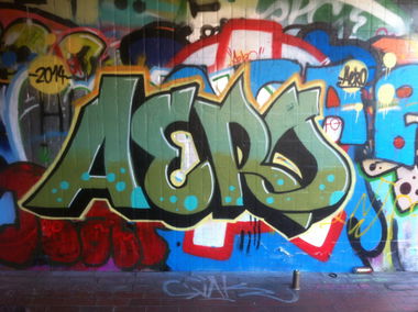 Graffiti Wall - Photo by Aero