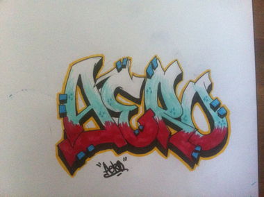 Graffiti Wall - Photo by Aero