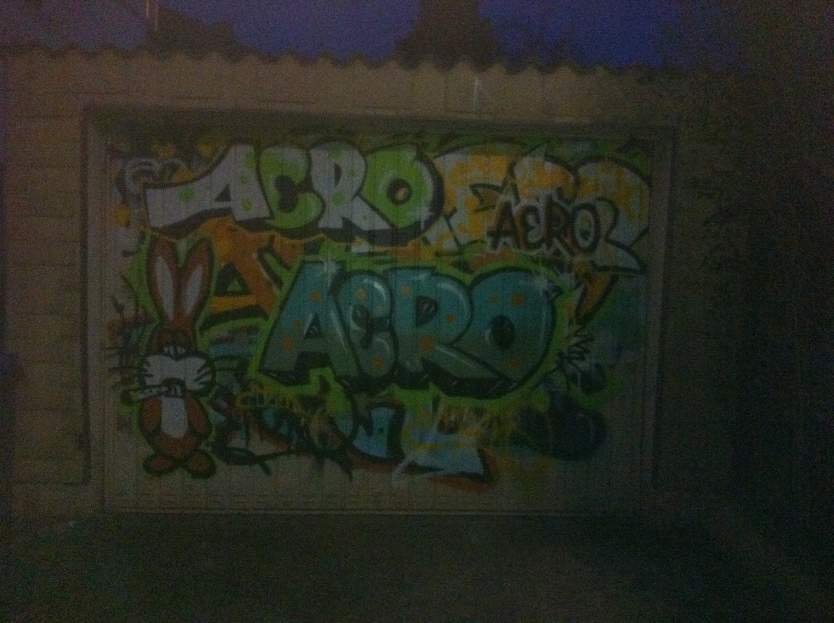 Graffiti Wall - Photo by Aero
