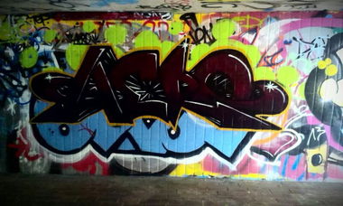 Graffiti Wall - Photo by Aero