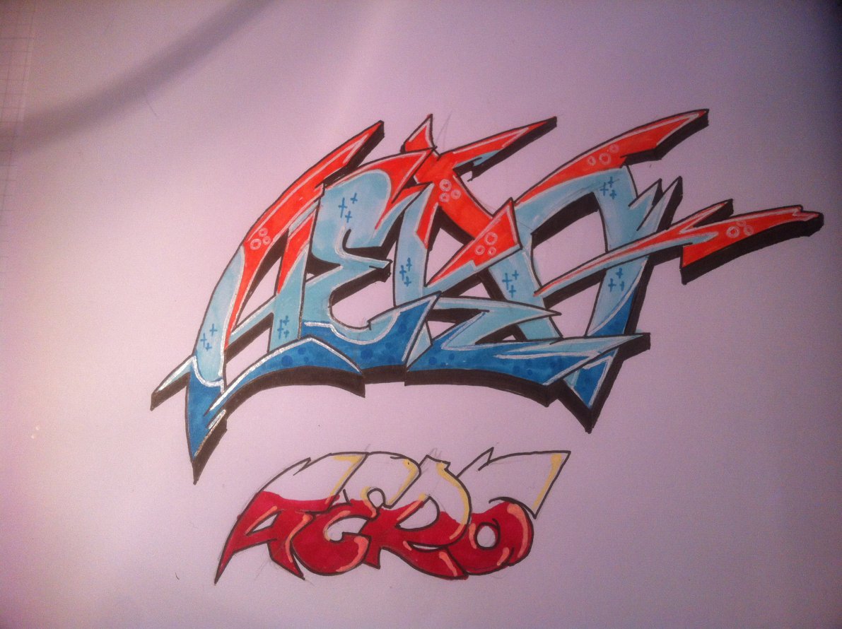 Graffiti Sketch - Photo by Aero