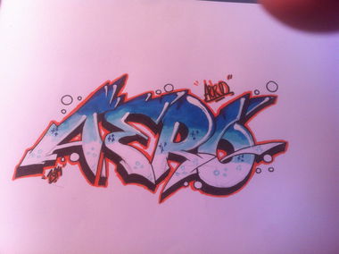 Graffiti Sketch - Photo by Aero