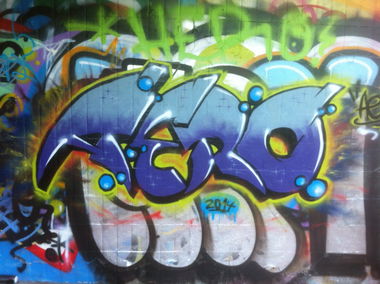 Graffiti Wall - Photo by Aero