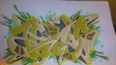 Graffiti Sketch - Photo by Aeros420 (2014)