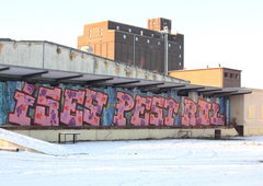 Graffiti Wall in Magdeburg - Photo by AerosolArena - PEST, ISEY, ROL (2012)
