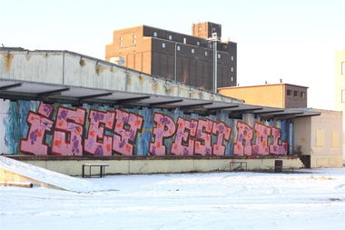 Graffiti Wall in Magdeburg - Photo by AerosolArena - PEST, ISEY, ROL (2012)