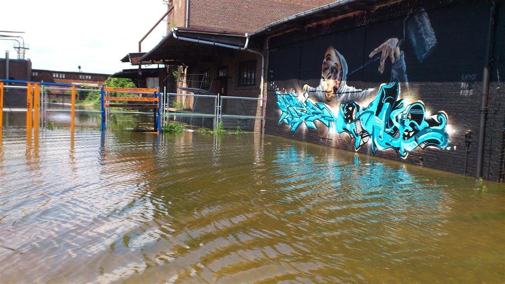 Graffiti Wall in Magdeburg - Photo by AerosolArena - SHYE, KIBE, BIRD (2013)