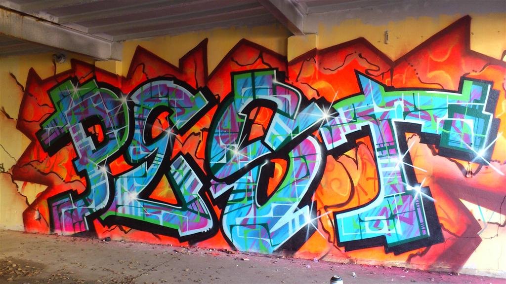 Graffiti Wall in Magdeburg - Photo by AerosolArena - PEST, Aerosol-Arena, Magdeburg (2013)