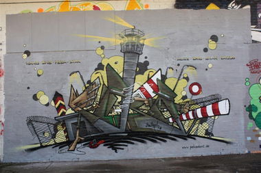 Graffiti Wall in Magdeburg - Photo by AerosolArena - Oldschool, Jam, PEKA (2012)
