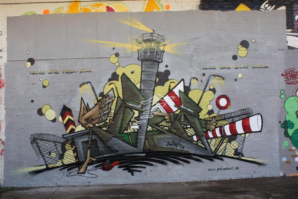 Graffiti Wall in Magdeburg - Photo by AerosolArena - Oldschool, Jam, PEKA (2012)