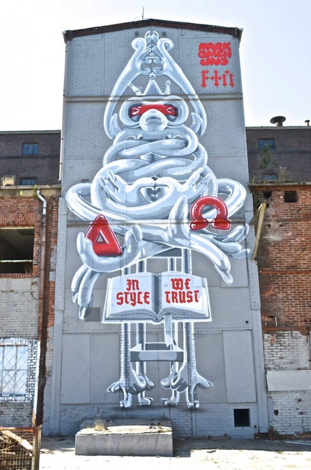 Graffiti Street Art in Magdeburg - Photo by AerosolArena - Mark, Gmehling, FTN (2012)