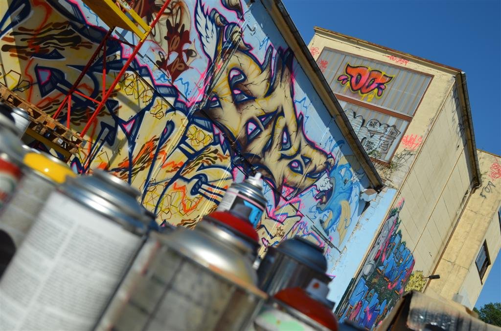 Graffiti Wall in Magdeburg - Photo by AerosolArena - OH-Crew, Magdeburg, Aerosol-Arena (2012)