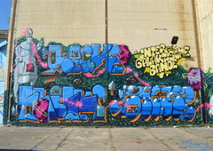 Graffiti Wall in Magdeburg - Photo by AerosolArena - IGB-Crew, Dortmund, Aerosol-Arena (2012)