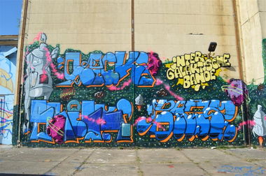 Graffiti Wall in Magdeburg - Photo by AerosolArena - IGB-Crew, Dortmund, Aerosol-Arena (2012)