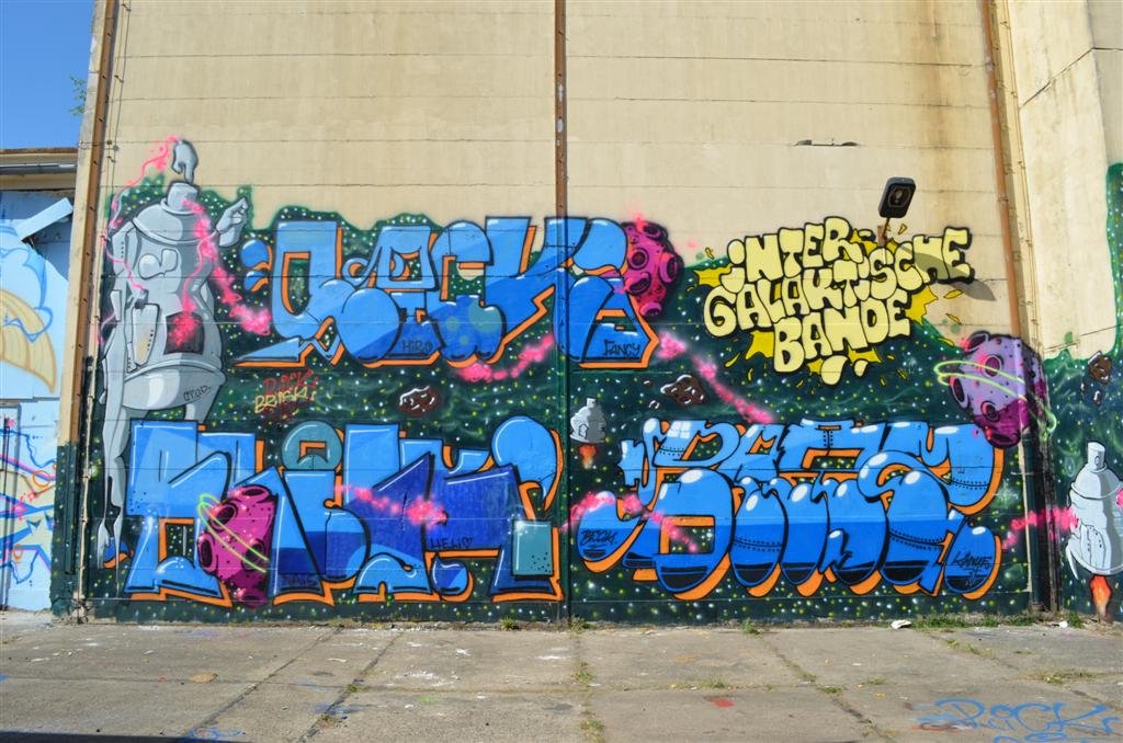Graffiti Wall in Magdeburg - Photo by AerosolArena - IGB-Crew, Dortmund, Aerosol-Arena (2012)
