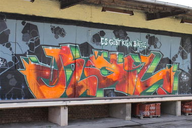 Graffiti Wall in Magdeburg - Photo by AerosolArena - ROL, WCMC-Crew, Dortmund (2012)