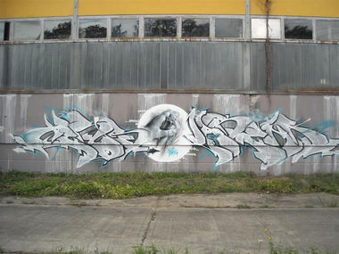 Graffiti Wall in Magdeburg - Photo by AerosolArena - SPOARE153, Aerosol-Arena, Magdeburg (2012)