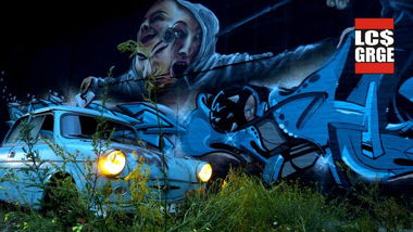 Graffiti Wall in Magdeburg - Photo by AerosolArena - Trabbi, FSM-Crew, SHYE (2013)