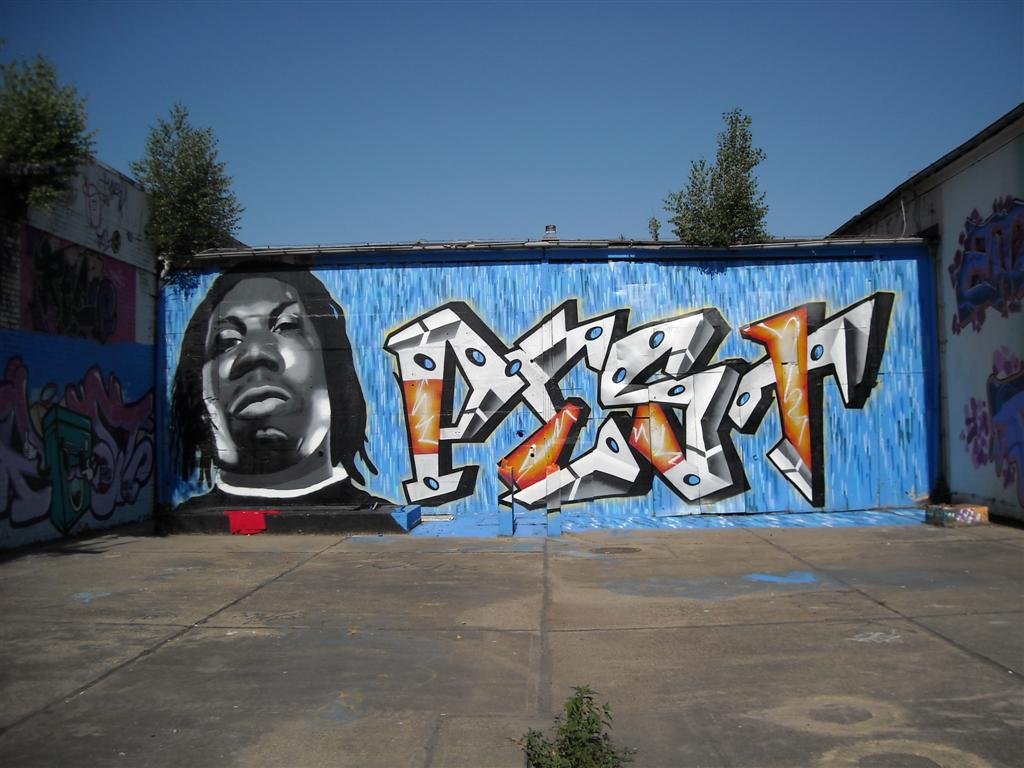 Graffiti Wall in Magdeburg - Photo by AerosolArena - PEST, SAINT, Aerosol-Arena (2013)
