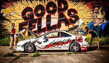 Graffiti Wall in Magdeburg - Photo by AerosolArena - FERC;, DEFOE;, GEKOE; (2013)