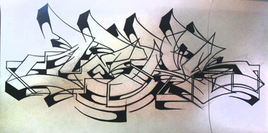 Graffiti Sketch - Photo by Aers (2014)