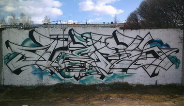Graffiti Wall - Photo by Aers (2014)