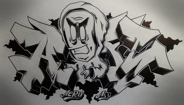 Graffiti Sketch - Photo by Aers (2012)