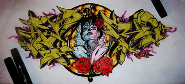 Graffiti Sketch - Photo by Aers (2012)
