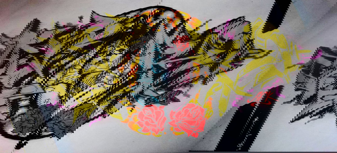 Graffiti Sketch - Photo by Aers (2012)