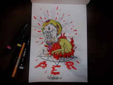 Graffiti Sketch - Photo by Aers (2012)