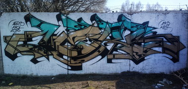 Graffiti Wall - Photo by Aers (2014)