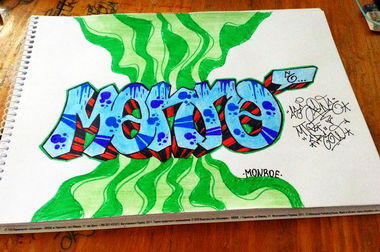 Graffiti Sketch - Photo by Aesoone - AesoMTDCREW