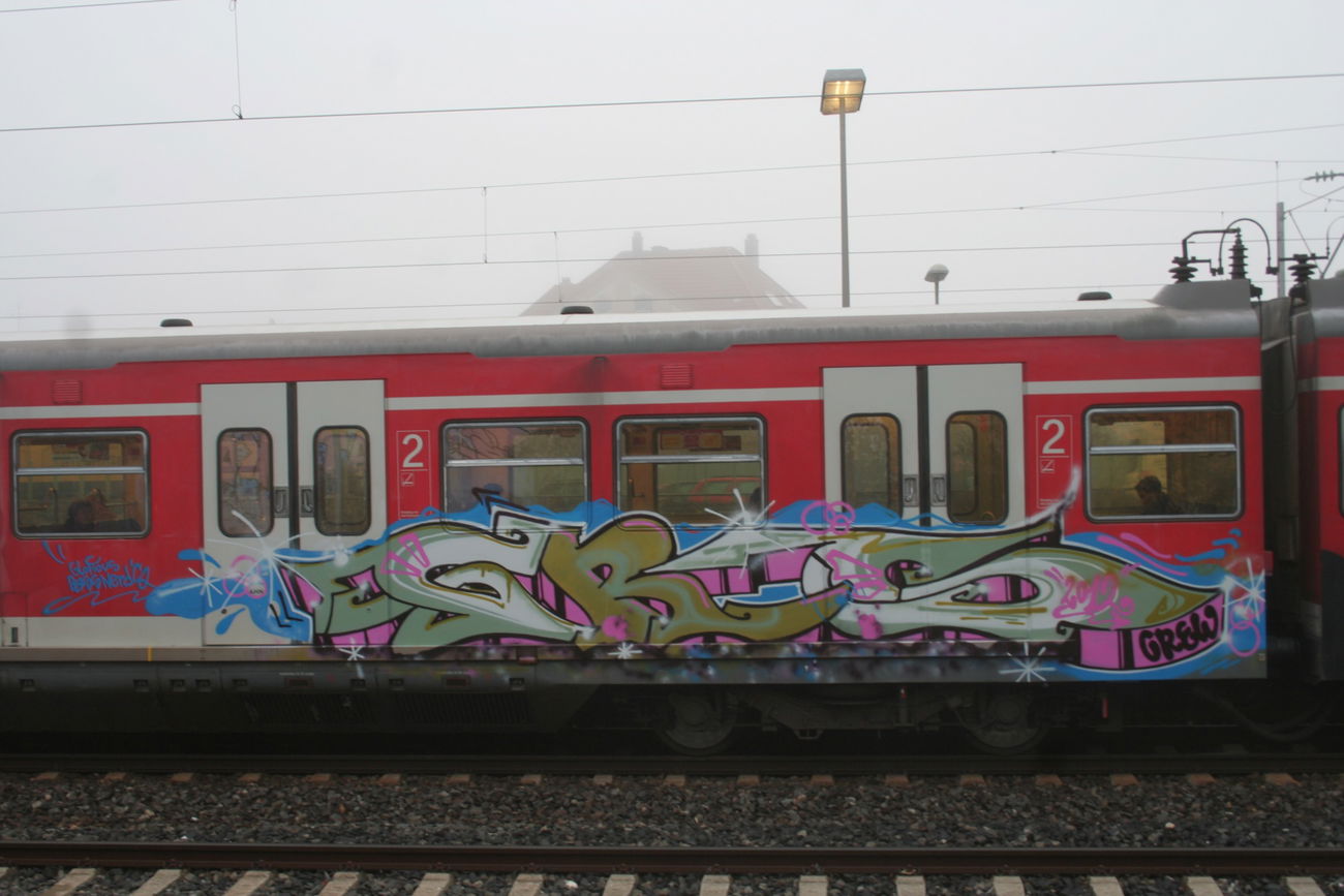 Graffiti Train - Photo by Aetherdog96 - Grs