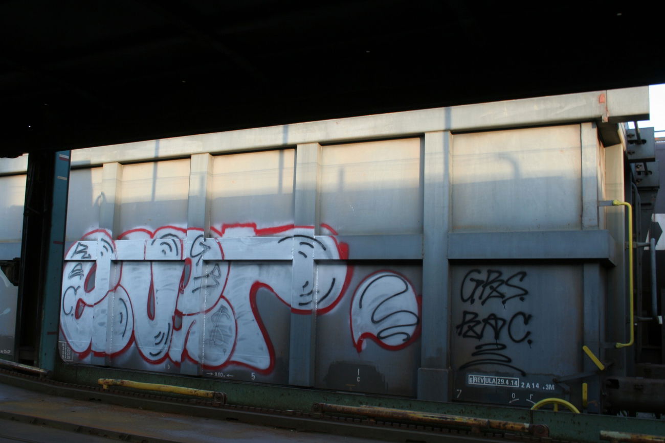 Graffiti Train - Photo by Aetherdog96 - FreightEver, Grs, Rac