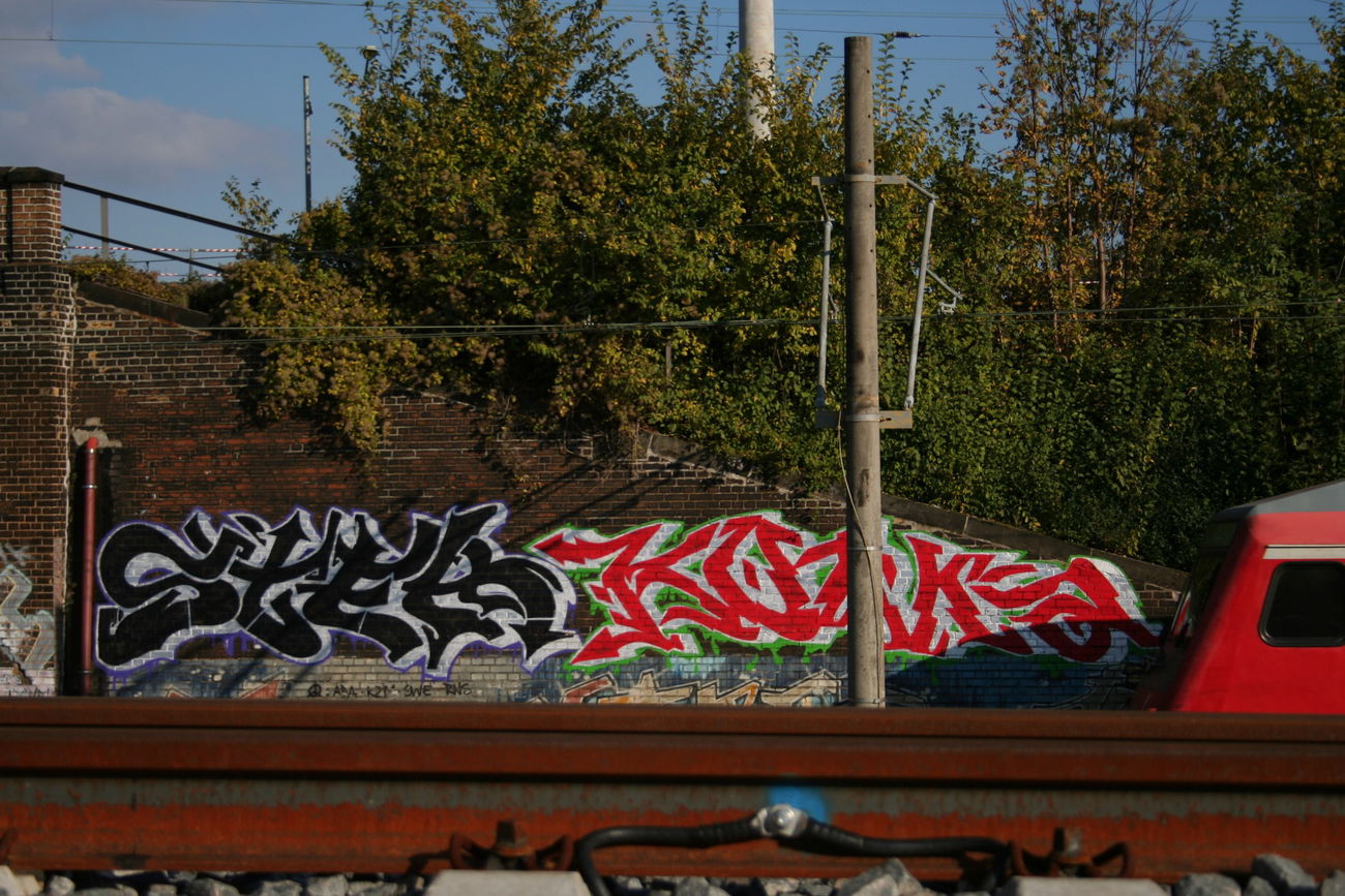 Graffiti Wall - Photo by Aetherdog96 - Stem.Koma, Grs, Boa