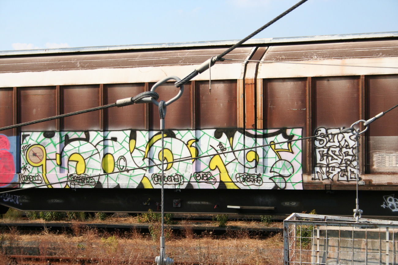 Graffiti Train - Photo by Aetherdog96 - Freight, Salt, Foo
