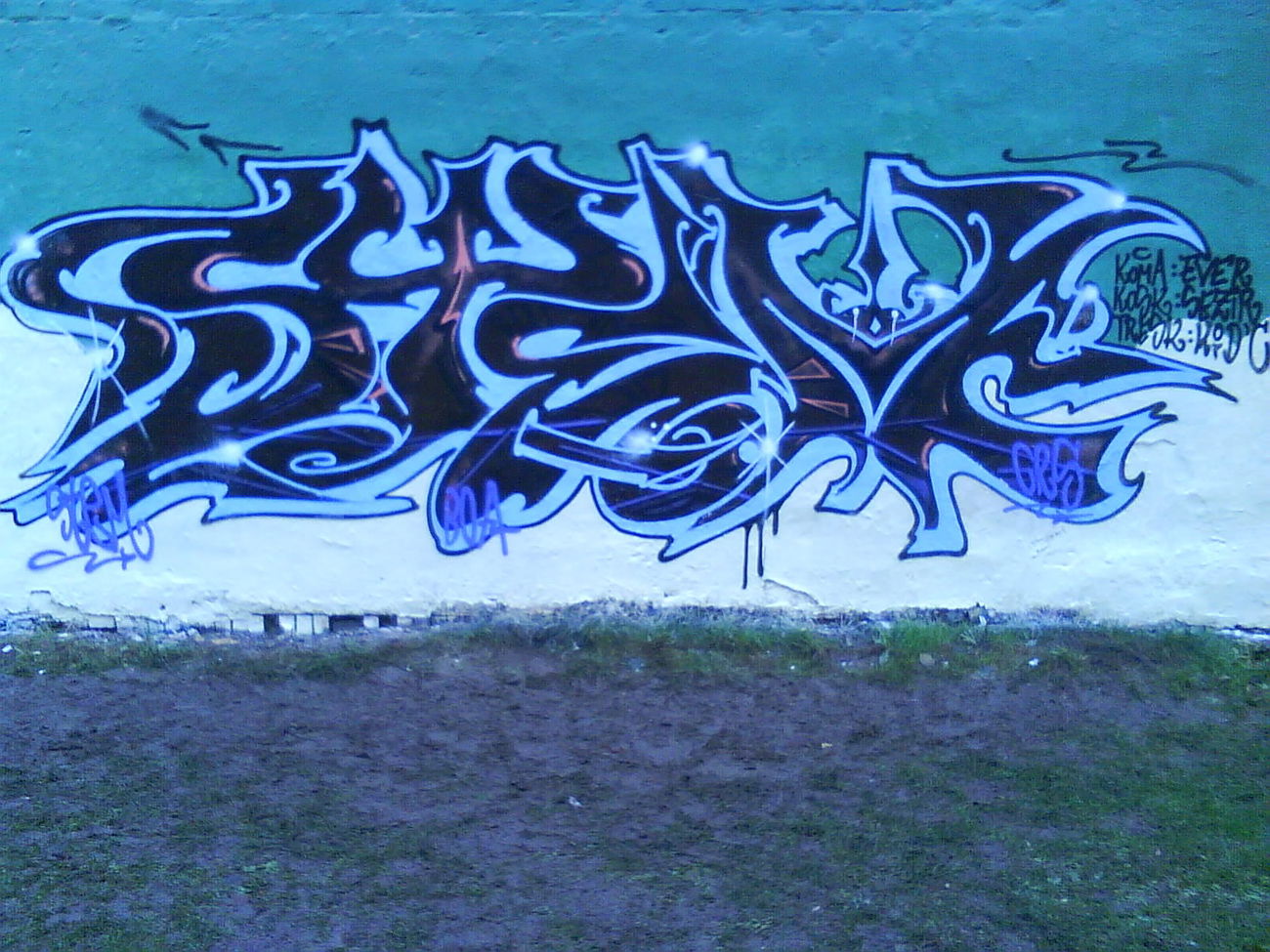 Graffiti Wall - Photo by Aetherdog96 - Stem, Grs