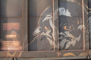 Graffiti Train - Photo by Aetherdog96 - Freight, unknown