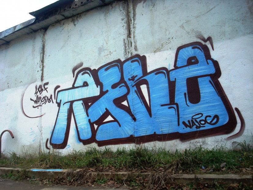 Graffiti Bombing - Photo by Afro - Afro, Nalog (2011)