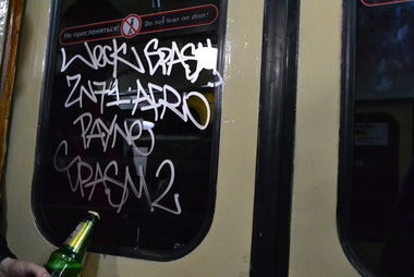 Graffiti Artwork - Photo by Afro - Weck, Spasm, Afro (2012)